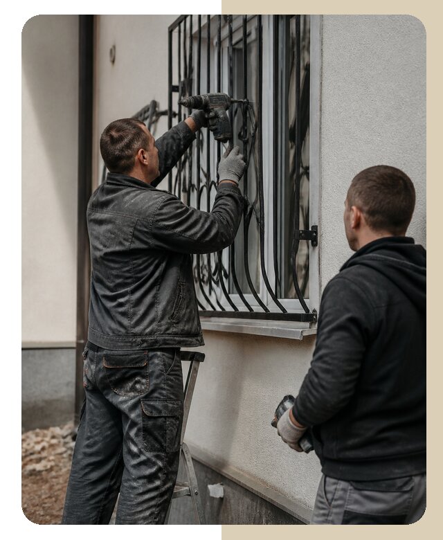 Установка наружных решеток в Георгиевске от 5050 р. | ДвериЛегко-Грг
